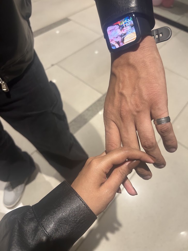 Holding hands, January 2026